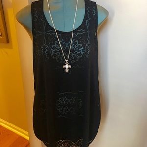 Mossimo Black Swimsuit coverup XL